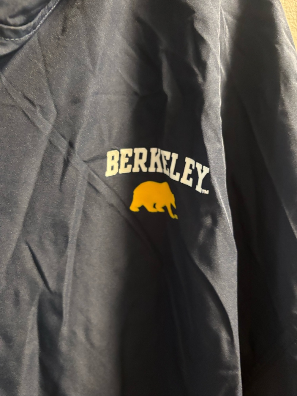 New W Tags Uc Berkeley Champion Pullover Windbreaker 3xl Nice! - Picture 2 of 8